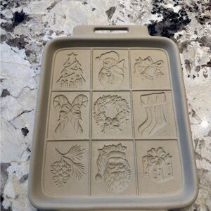 Holiday Shortbread/Cookie Mold